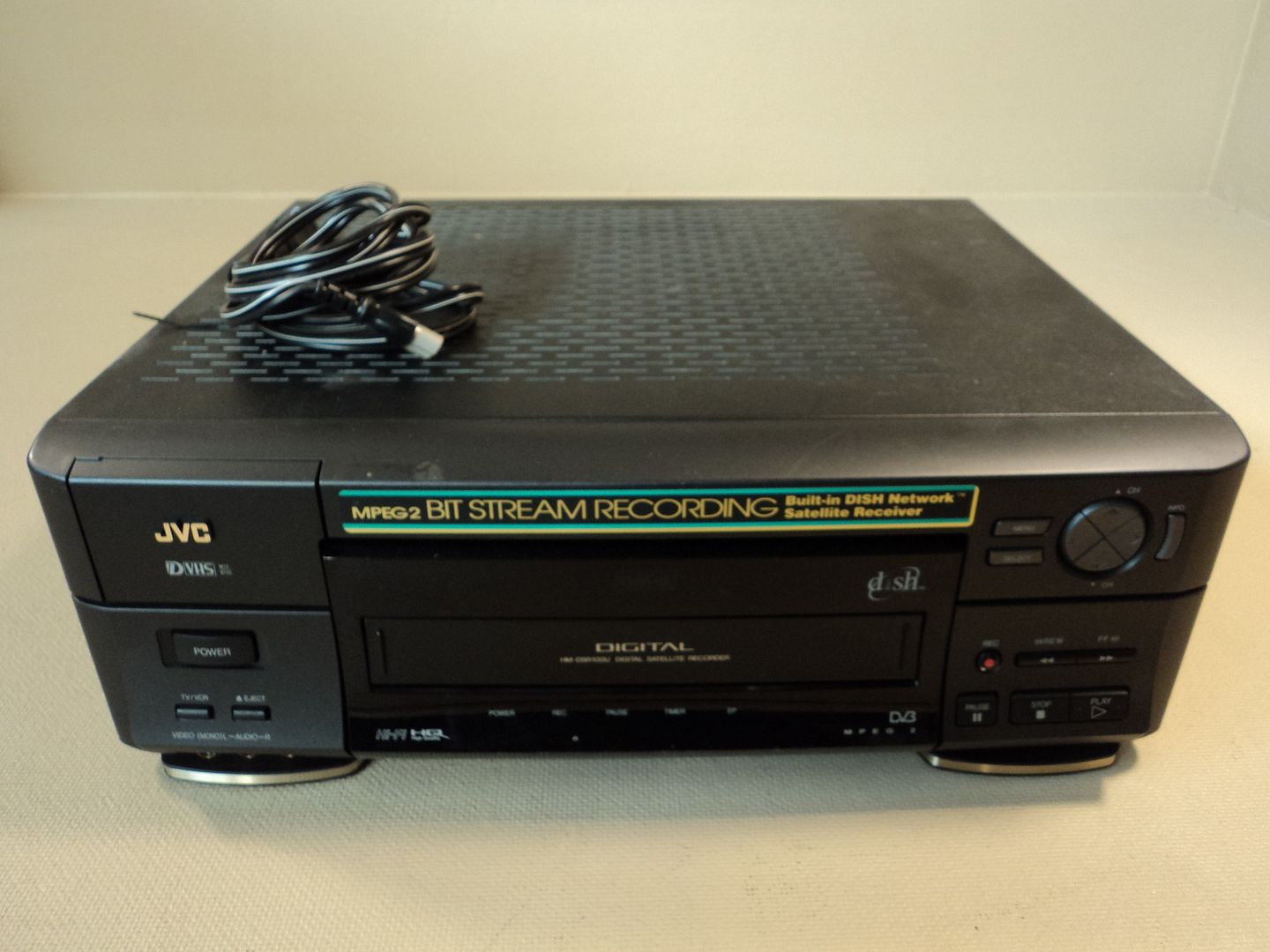 JVC DVHS Digital Satellite Recorder Smart Card Included Dish MPEG2 HM